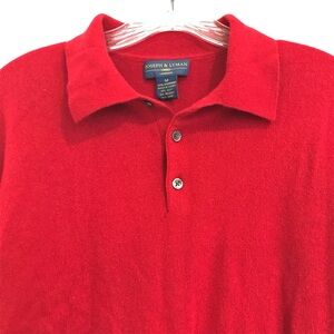 Joseph & Lyman Men's Cashmere Polo Sweater